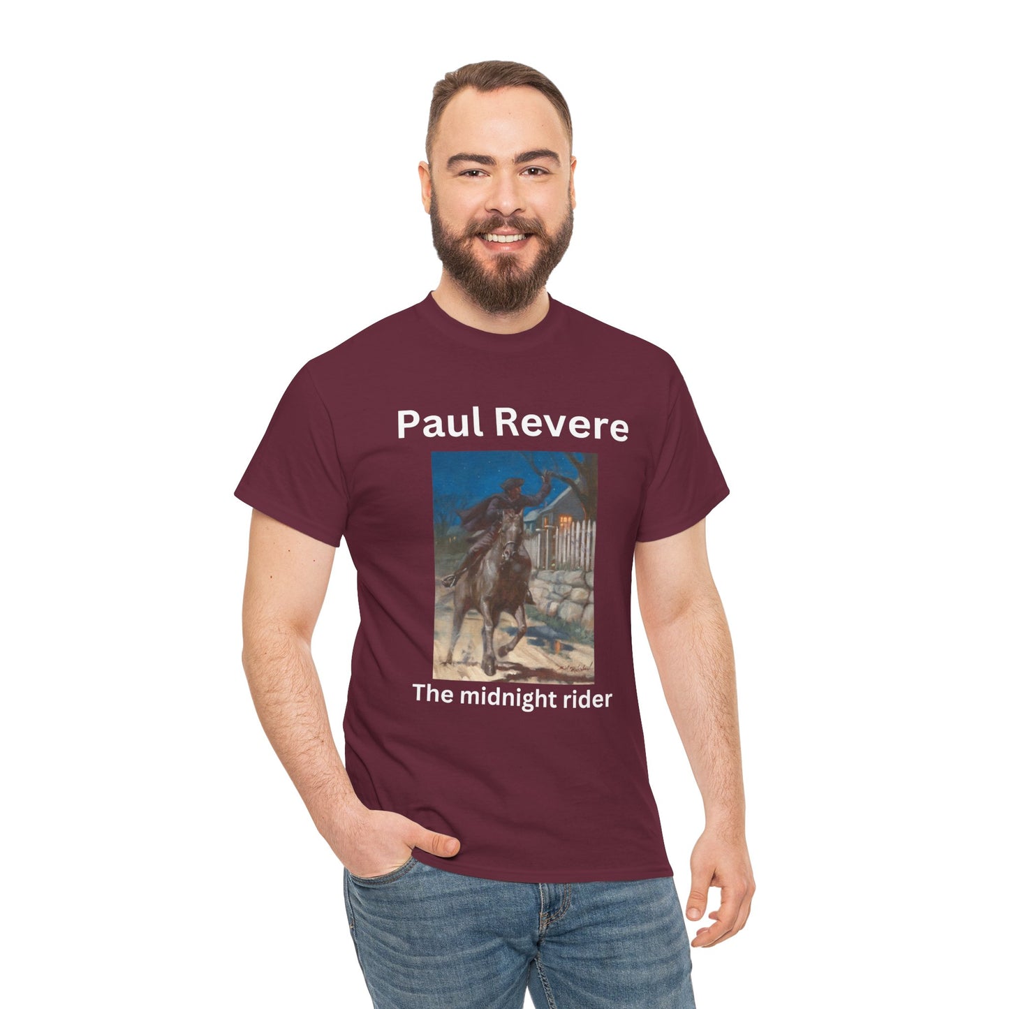 Paul Revere Unisex Heavy Cotton Tee