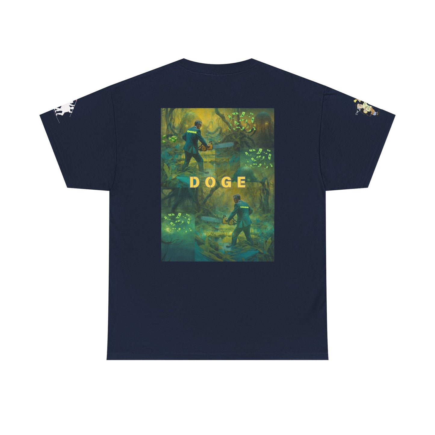 DOGE PANIC MONEY IN DC! Unisex Heavy Cotton Tee