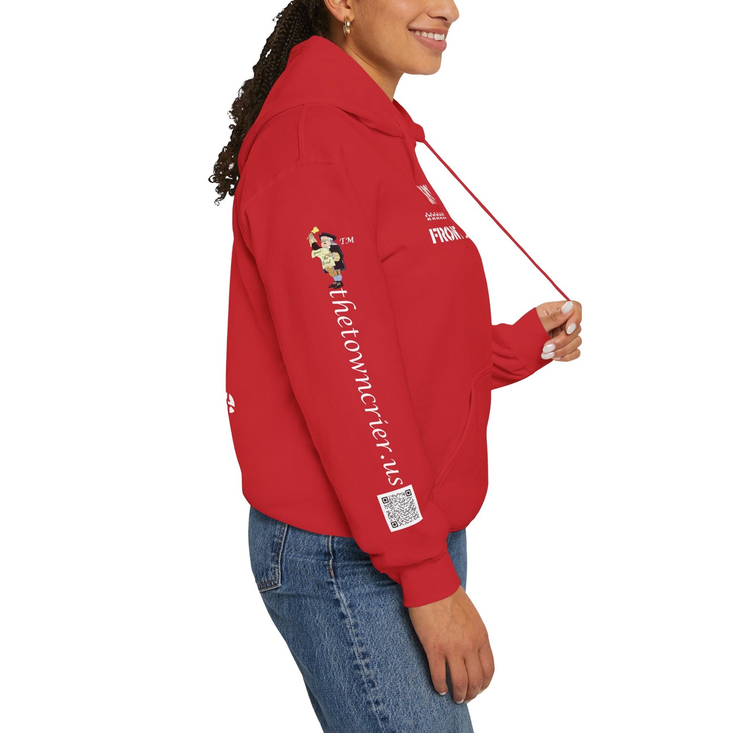 J6 POW of the Deep State! Unisex Heavy Blend™ Hooded Sweatshirt