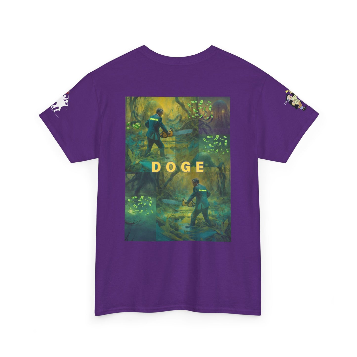 DOGE PANIC MONEY IN DC! Unisex Heavy Cotton Tee