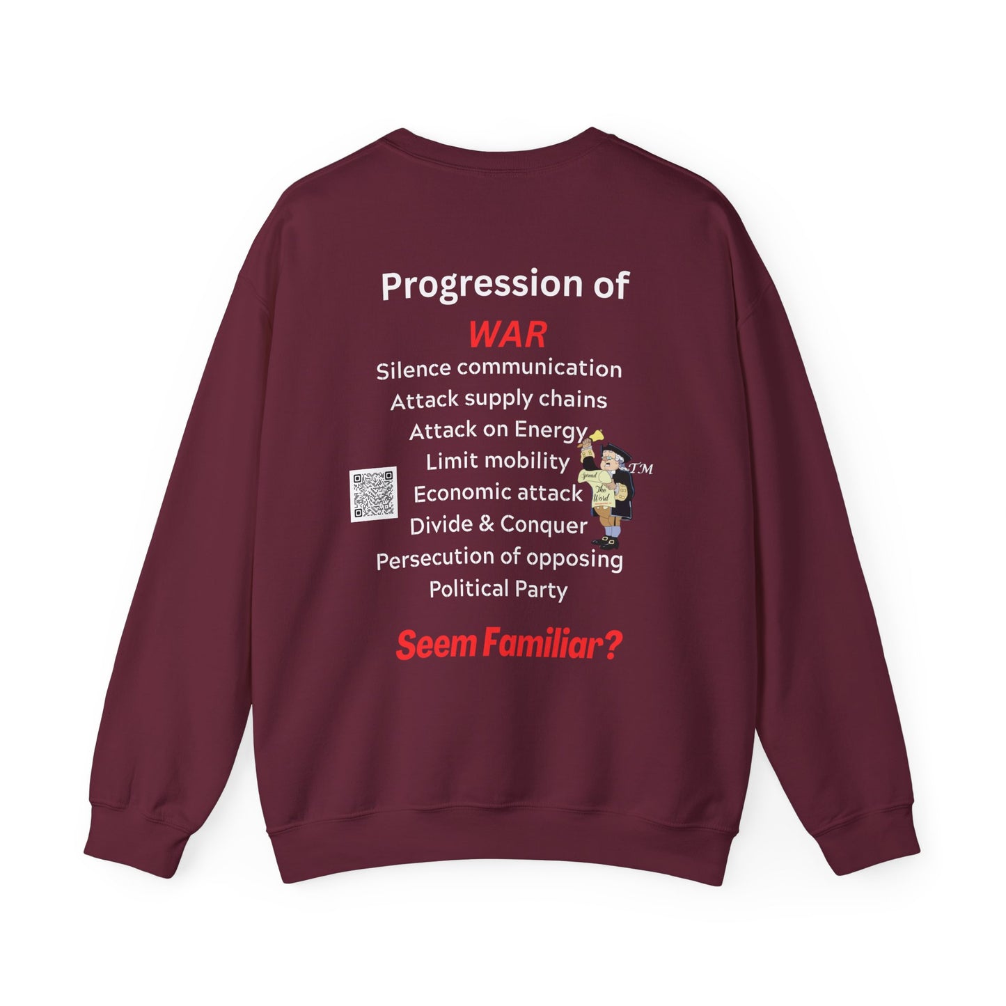 Progression of . . . Unisex Heavy Blend™ Crewneck Sweatshirt