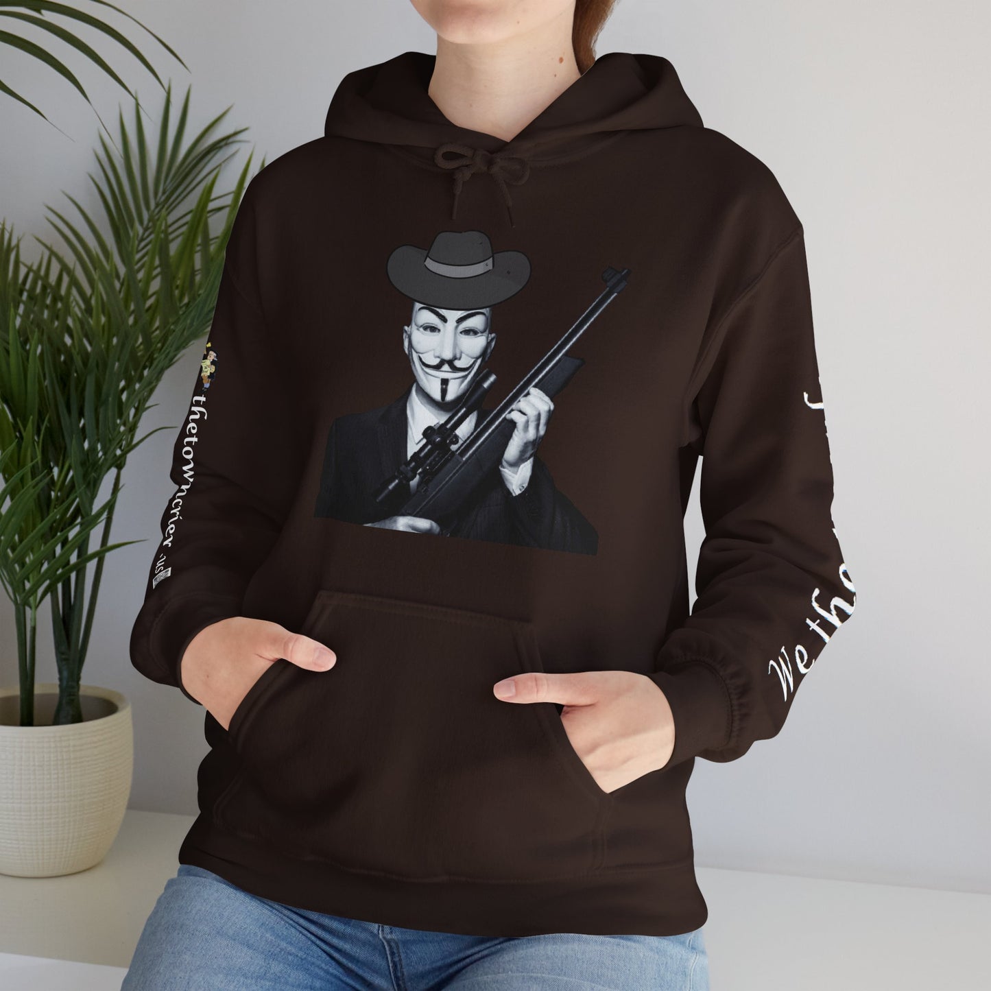 Guy Fawkes Hoodie Unisex Heavy Blend™ Hooded Sweatshirt
