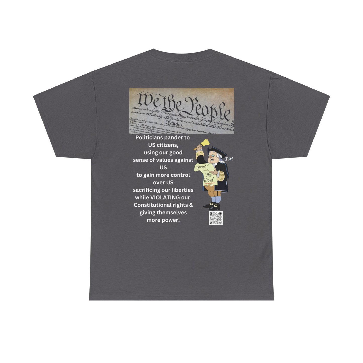Politician Pandering Unisex Heavy Cotton Tee