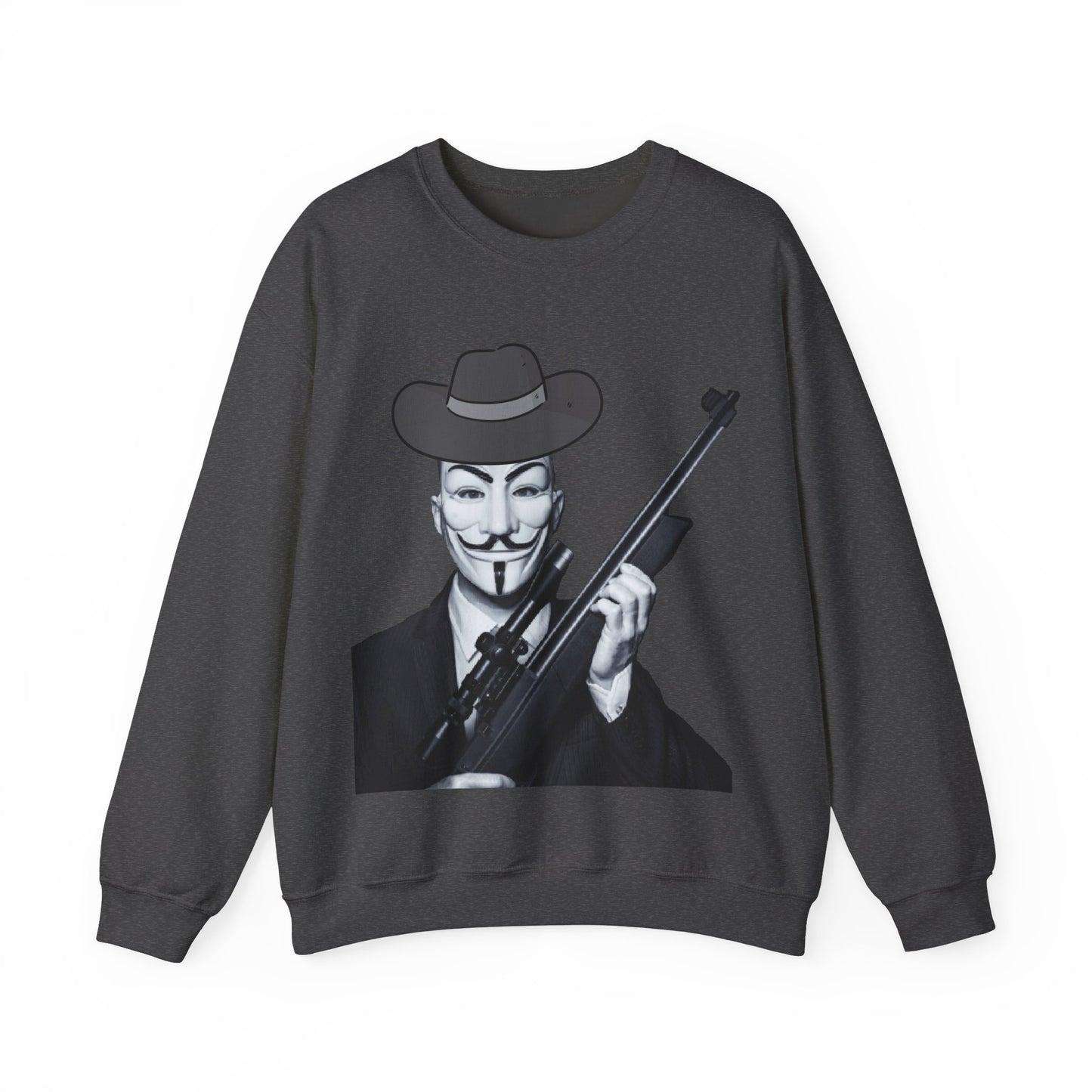 Guy Fawkes Unisex Heavy Blend™ Crewneck Sweatshirt