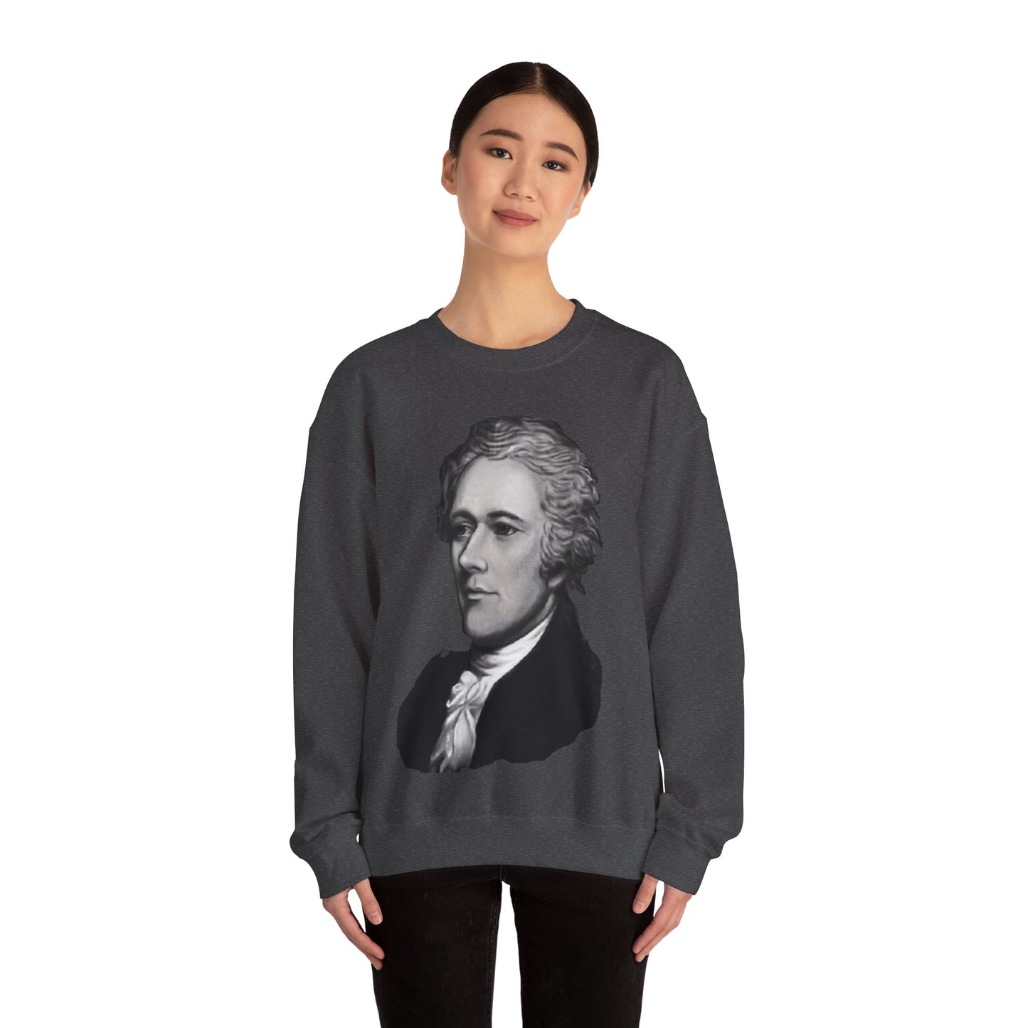 Alexander Hamilton Founding Father series, Unisex Heavy Blend™ Crewneck Sweatshirt