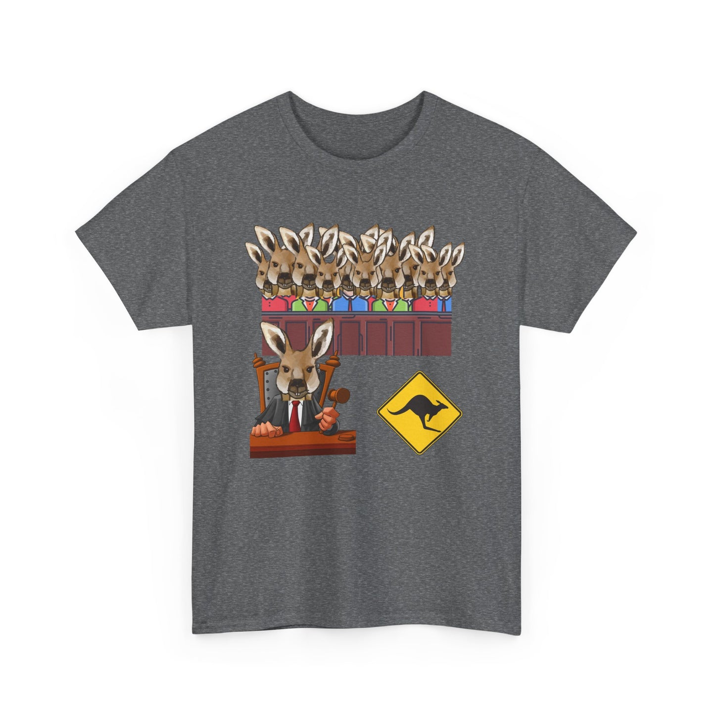 Kangaroo Court Unisex Heavy Cotton Tee