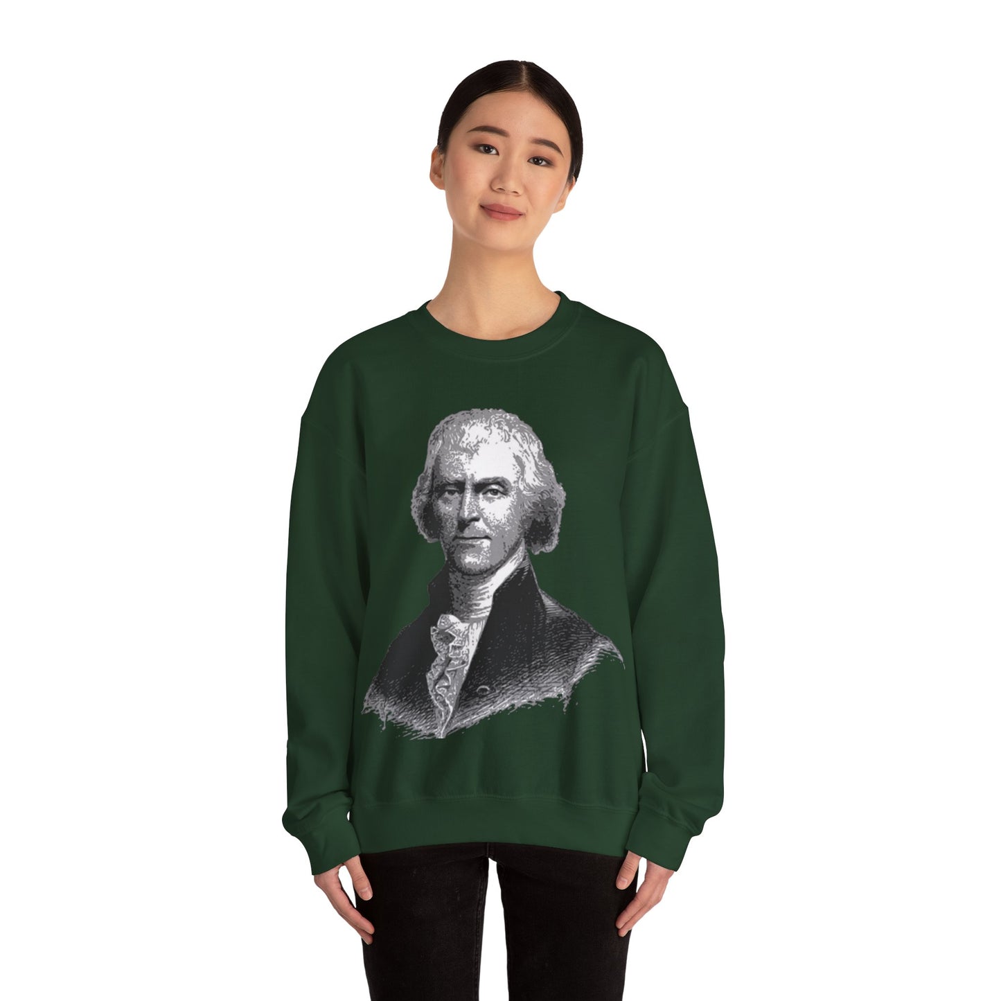 Jefferson defines tyranny. Unisex Heavy Blend™ Crewneck Sweatshirt