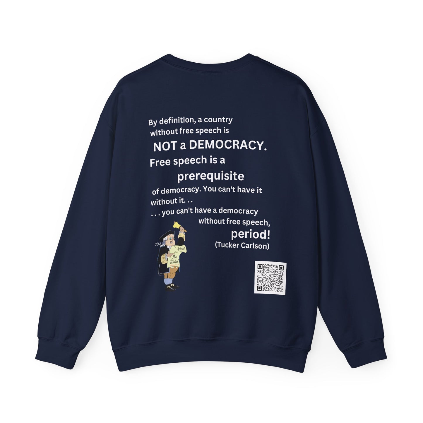 Free Speech Tucker Unisex Heavy Blend™ Crewneck Sweatshirt