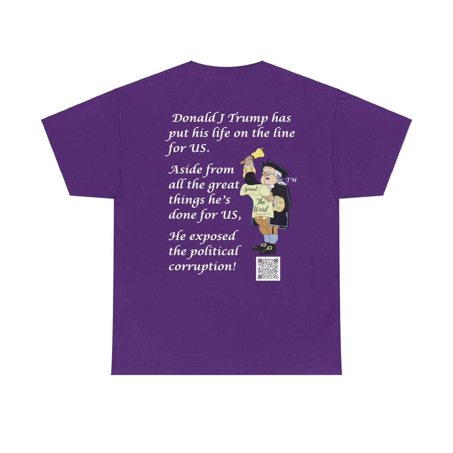 An Attack on US All Unisex Heavy Cotton Tee