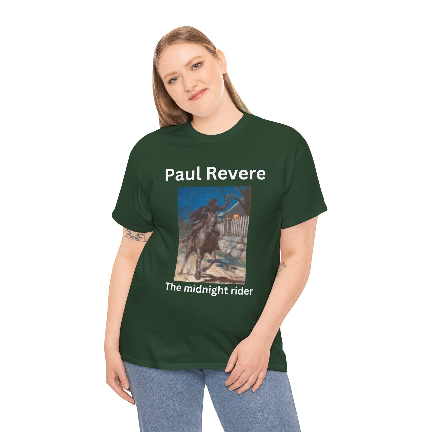 Paul Revere Unisex Heavy Cotton Tee