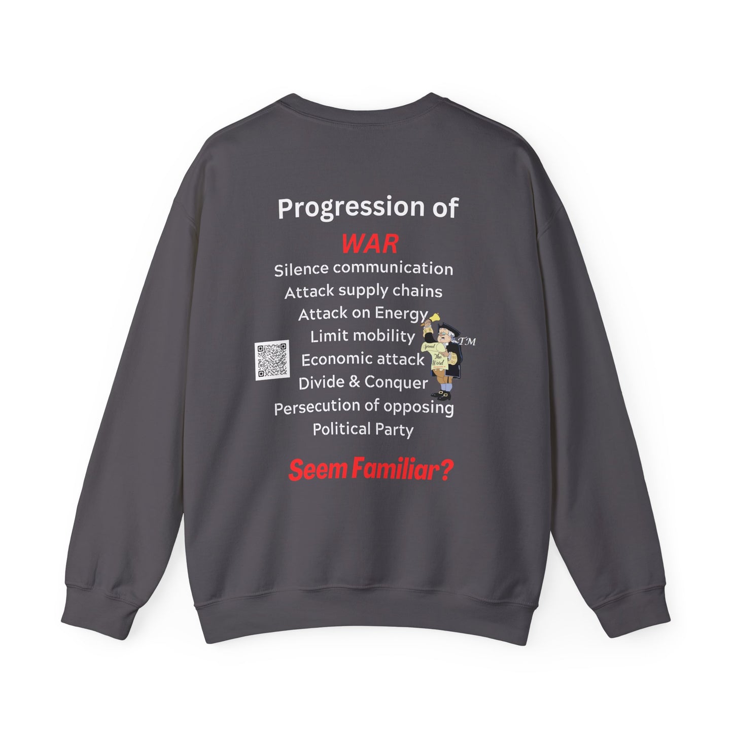 Progression of . . . Unisex Heavy Blend™ Crewneck Sweatshirt