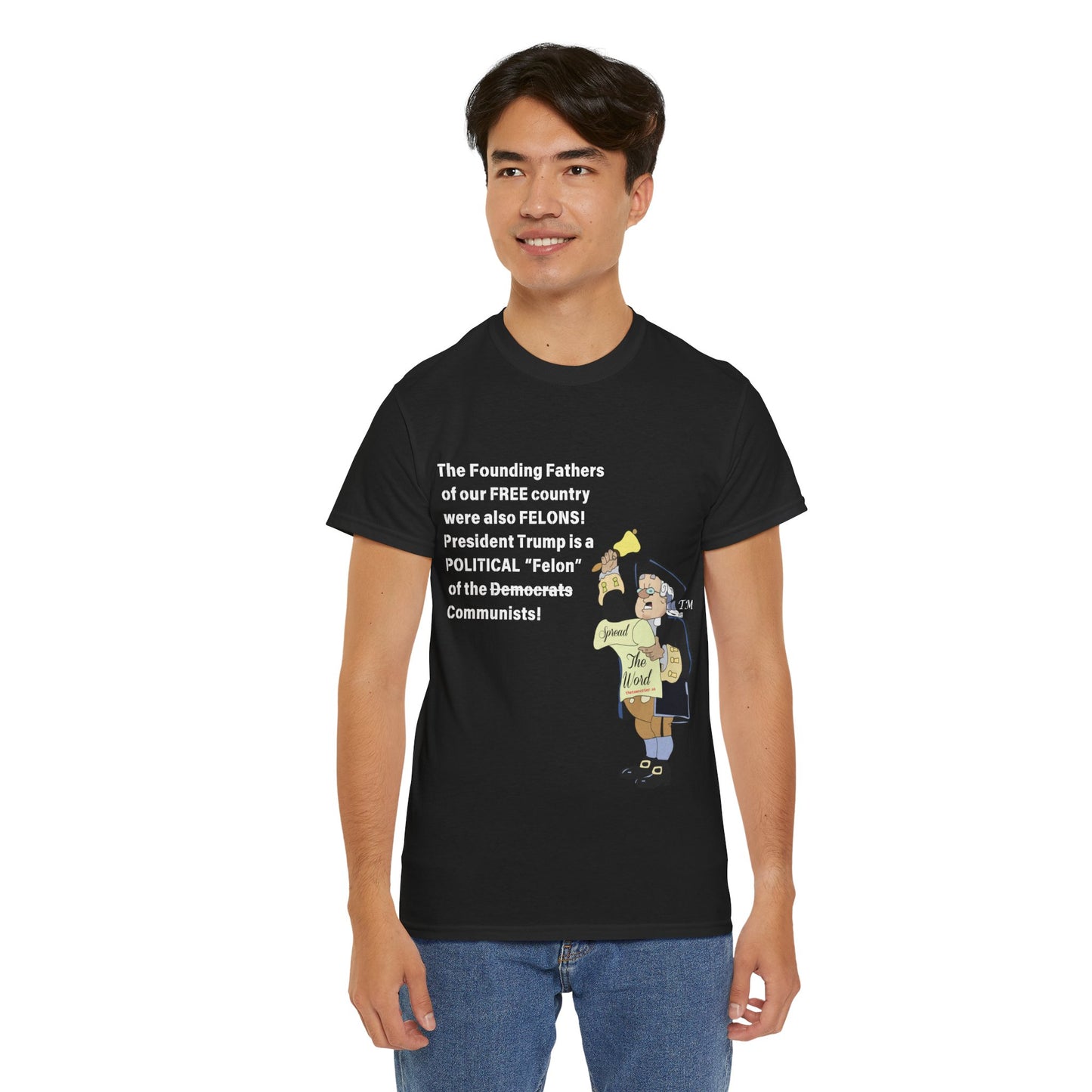 Founding Felons Unisex Heavy Cotton Tee