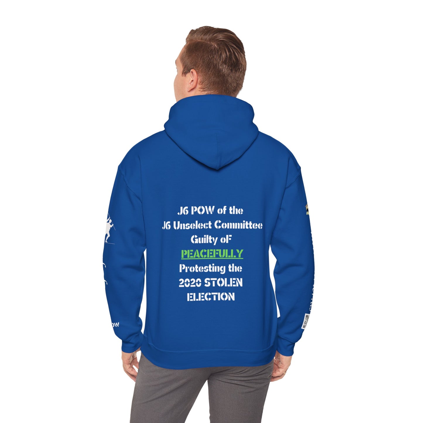 J6 POW of Unselect Unisex Heavy Blend™ Hooded Sweatshirt