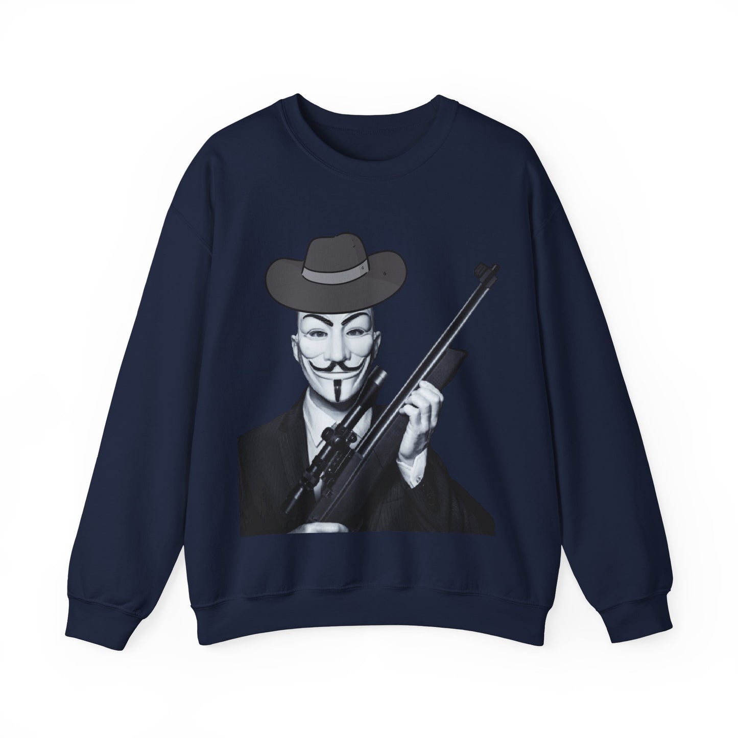 Guy Fawkes Unisex Heavy Blend™ Crewneck Sweatshirt