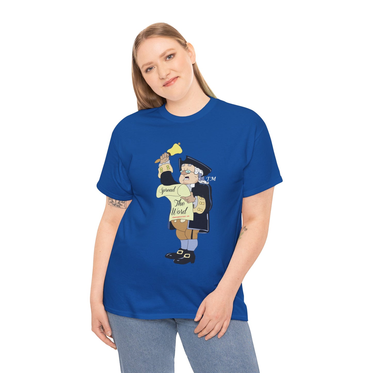 Patience is running Low Unisex Heavy Cotton Tee