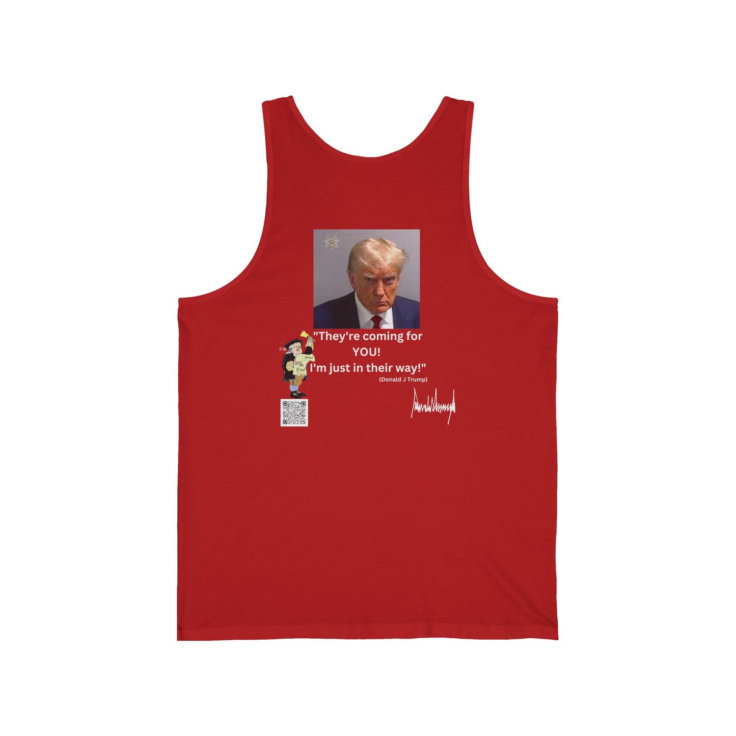 Coming For You Bella Canvas Tank - Casual Cool, Motivational Quotes, Summer Wear, Gift for Him/Her, Fitness & Party Top