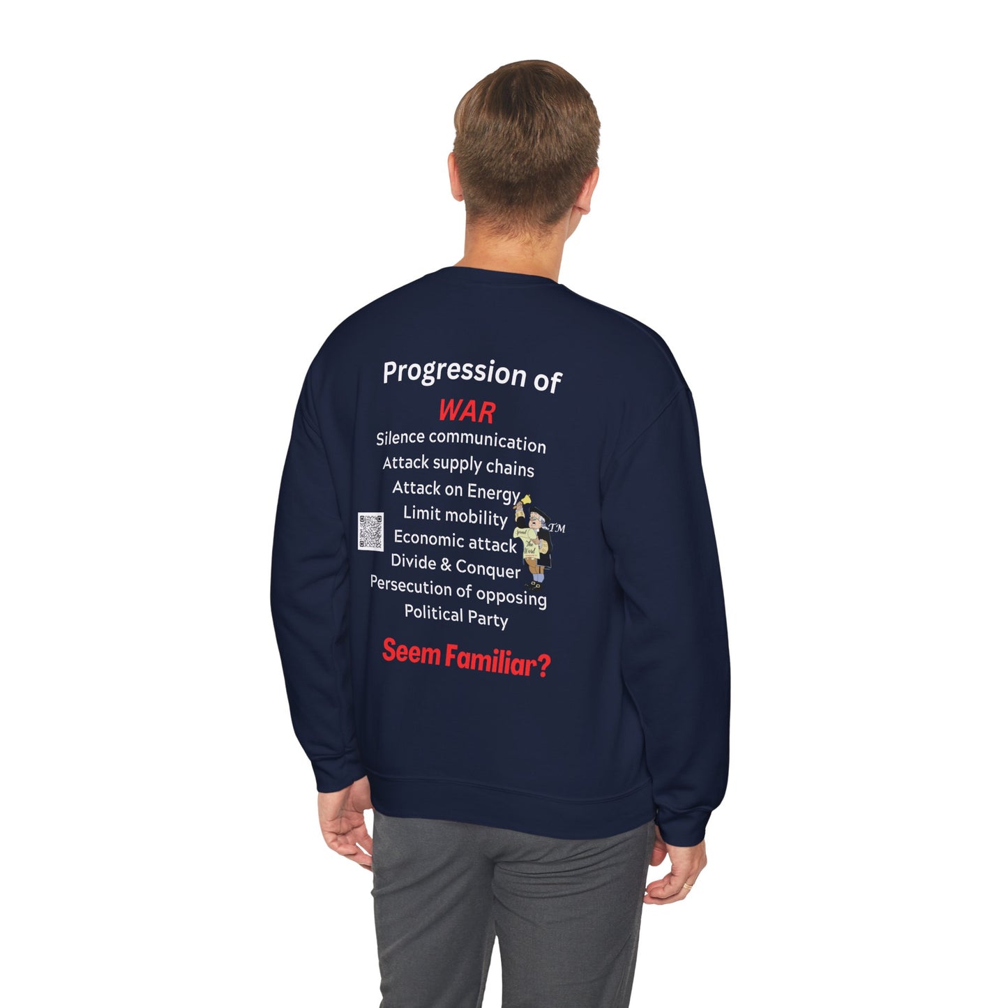 Progression of . . . Unisex Heavy Blend™ Crewneck Sweatshirt