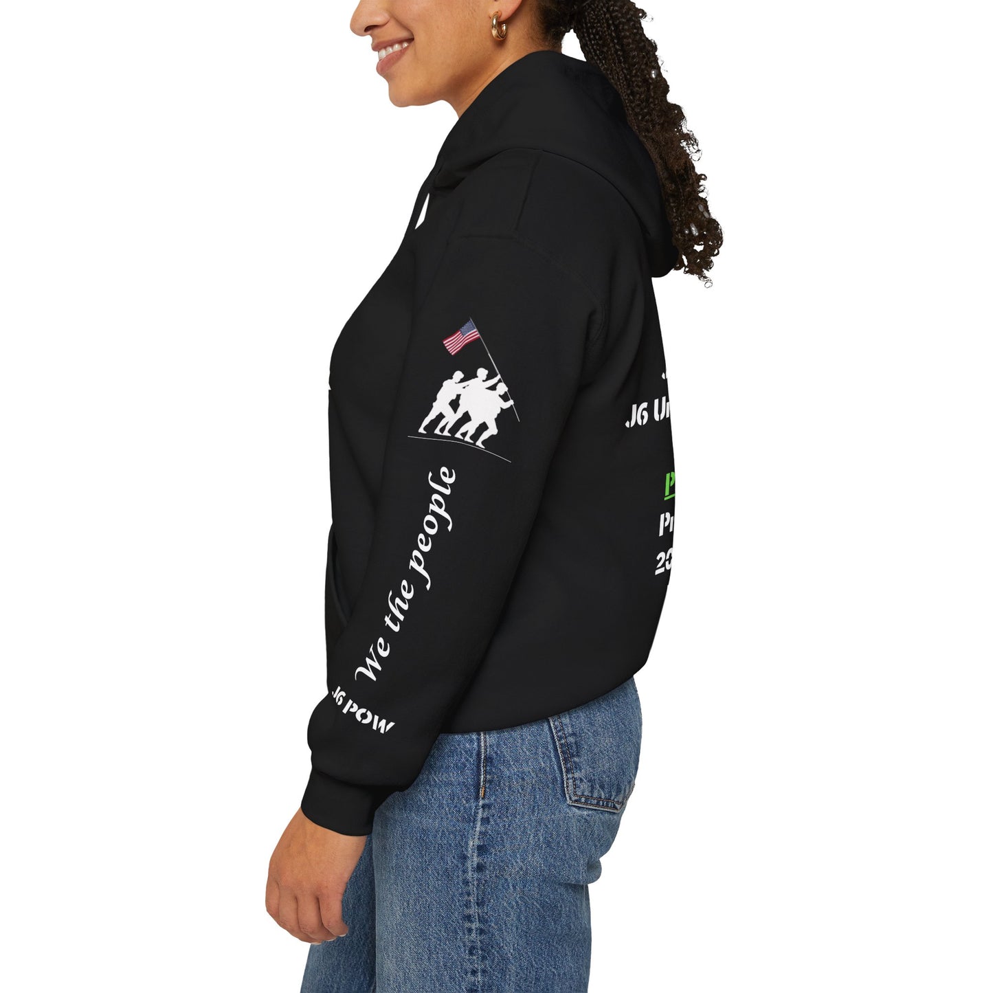 J6 POW of Unselect Unisex Heavy Blend™ Hooded Sweatshirt