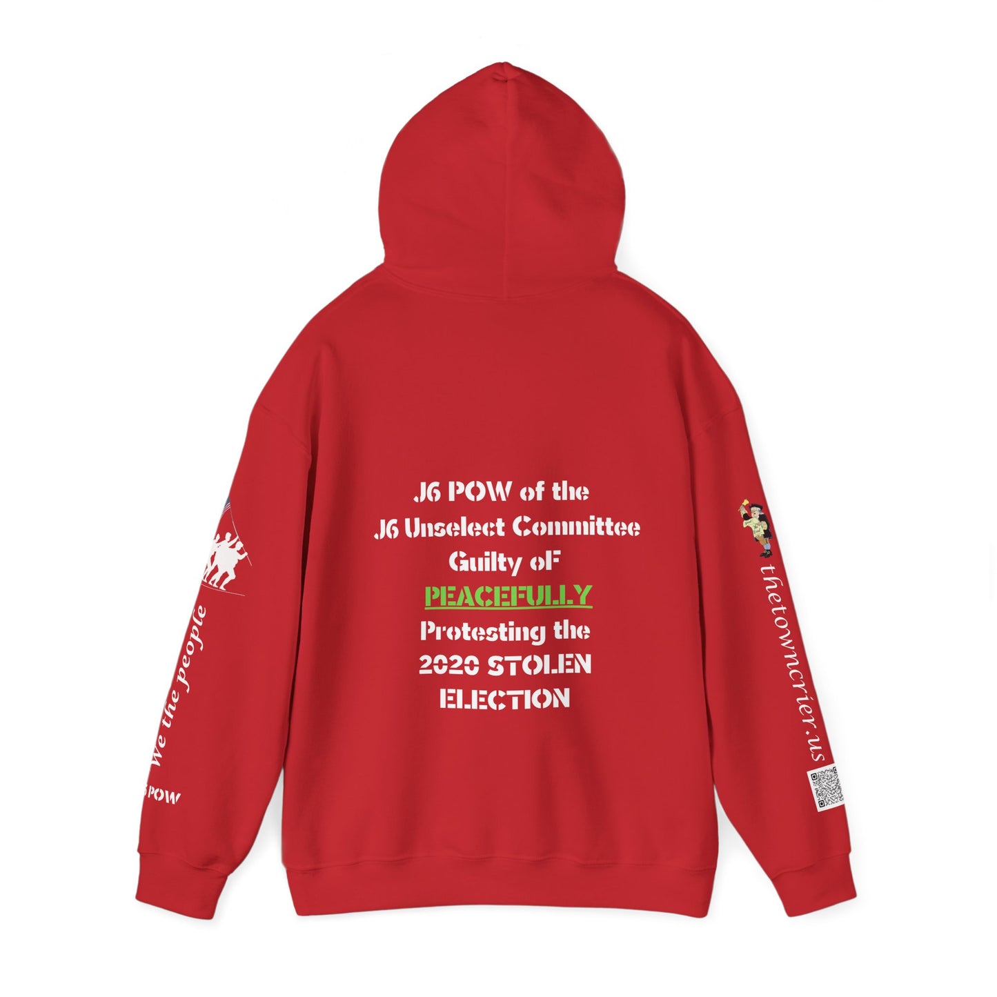 J6 POW of Unselect Unisex Heavy Blend™ Hooded Sweatshirt