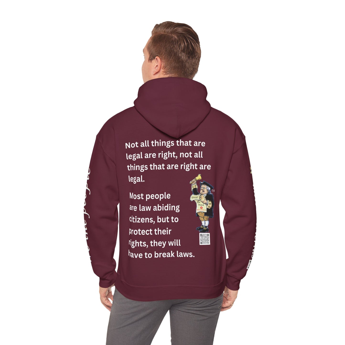 Guy Fawkes Hoodie Unisex Heavy Blend™ Hooded Sweatshirt