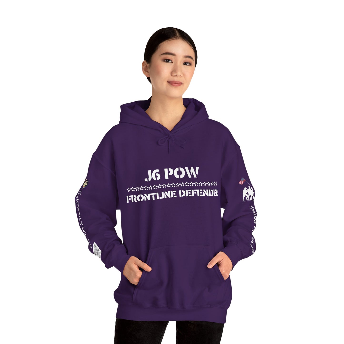 J6 POW of Unselect Unisex Heavy Blend™ Hooded Sweatshirt