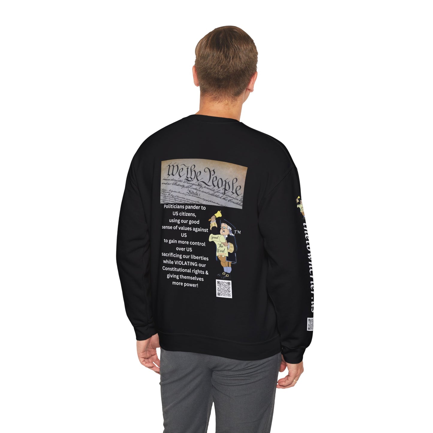 Politician pandering! Unisex Heavy Blend™ Crewneck Sweatshirt