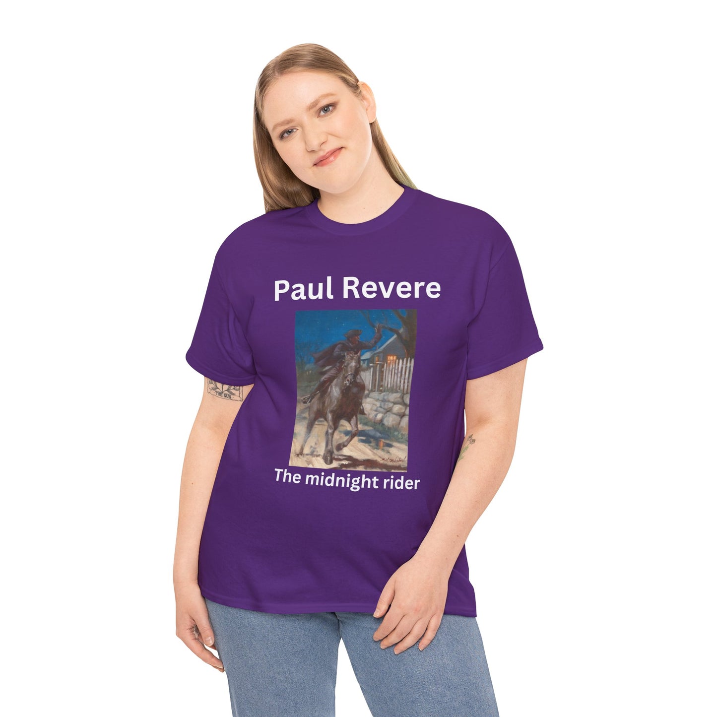 Paul Revere Unisex Heavy Cotton Tee