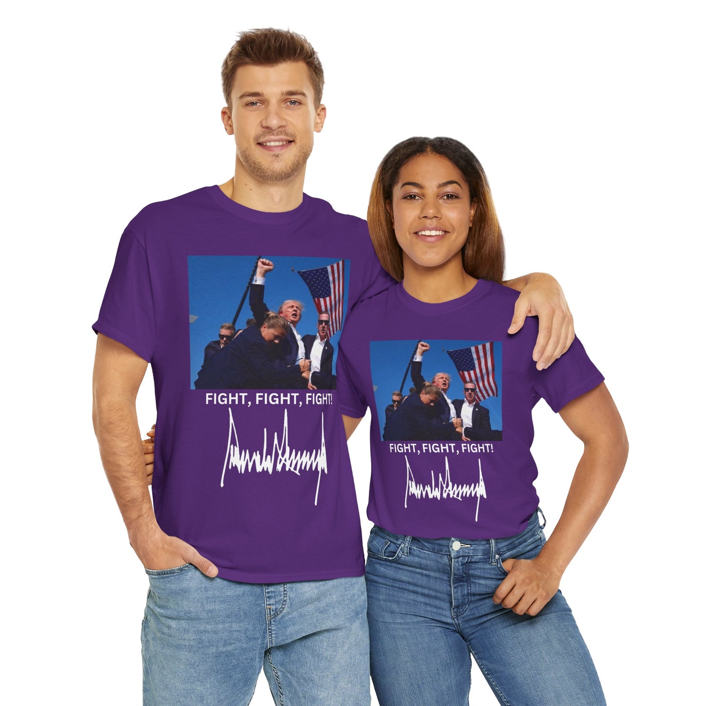 An Attack on US All Unisex Heavy Cotton Tee