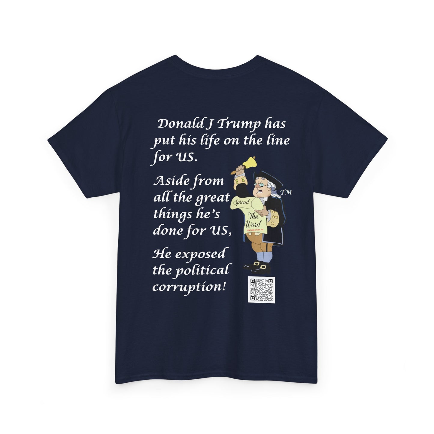 An Attack on US All Unisex Heavy Cotton Tee