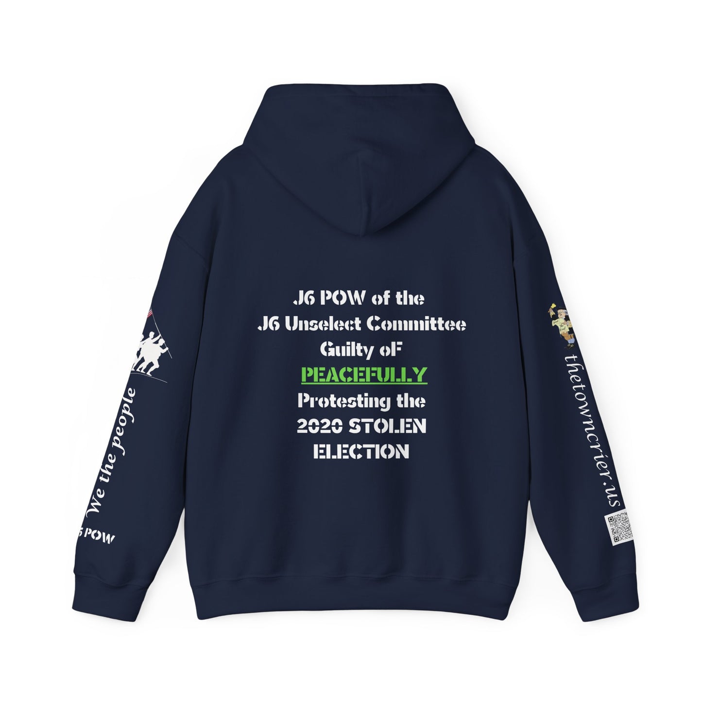 J6 POW of Unselect Unisex Heavy Blend™ Hooded Sweatshirt