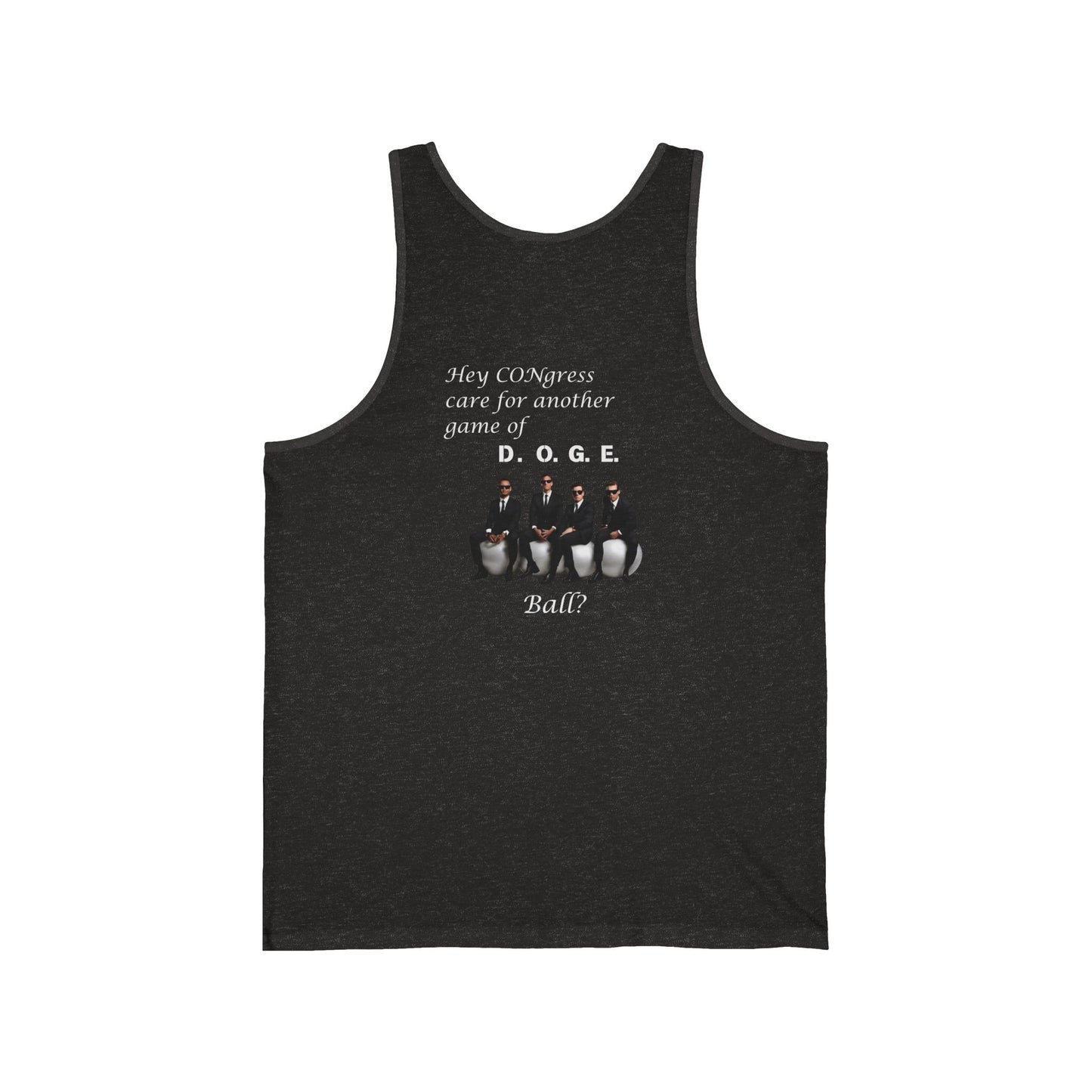 Game of DOGE Ball Bella Canvas Tank Top, Vintage Cartoon Tank, Perfect for Parties, Gift for Friends, Summer Wear, Casual Outing