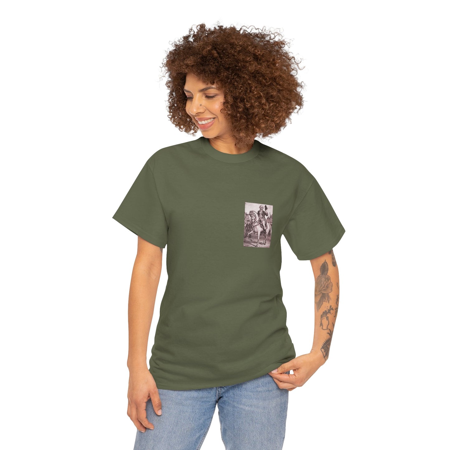 George Washington Unisex Heavy Cotton Tee