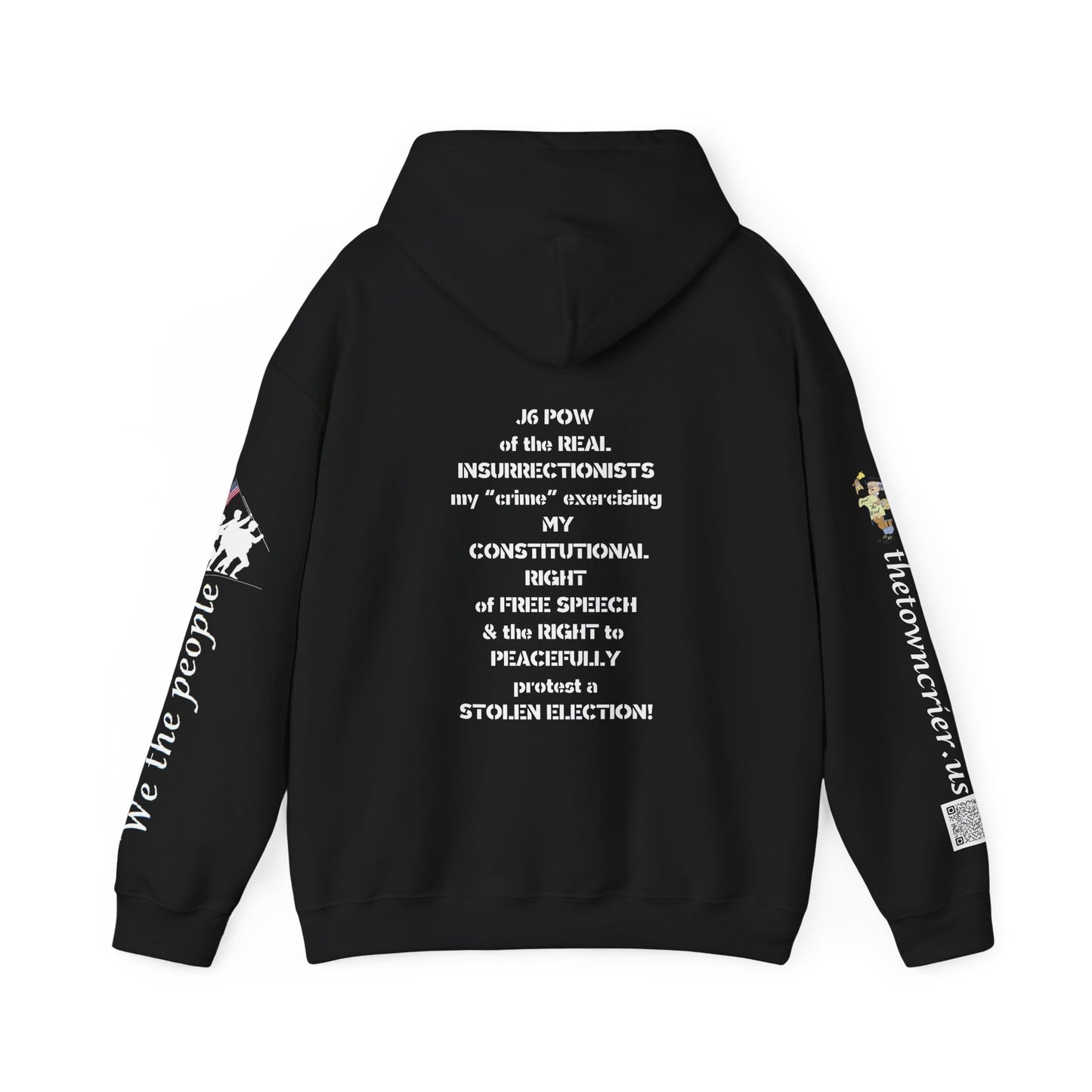 J6 POW Unisex Heavy Blend™ Hooded Sweatshirt