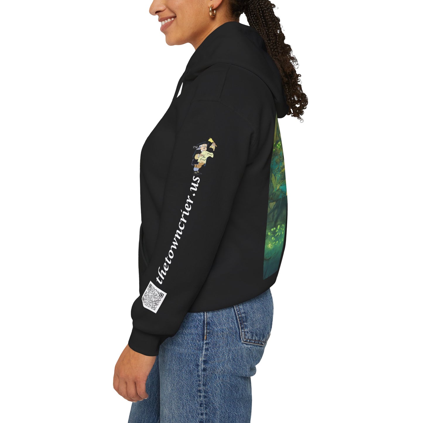 DOGE PANIC MONEY IN DC! Unisex Heavy Blend™ Hooded Sweatshirt