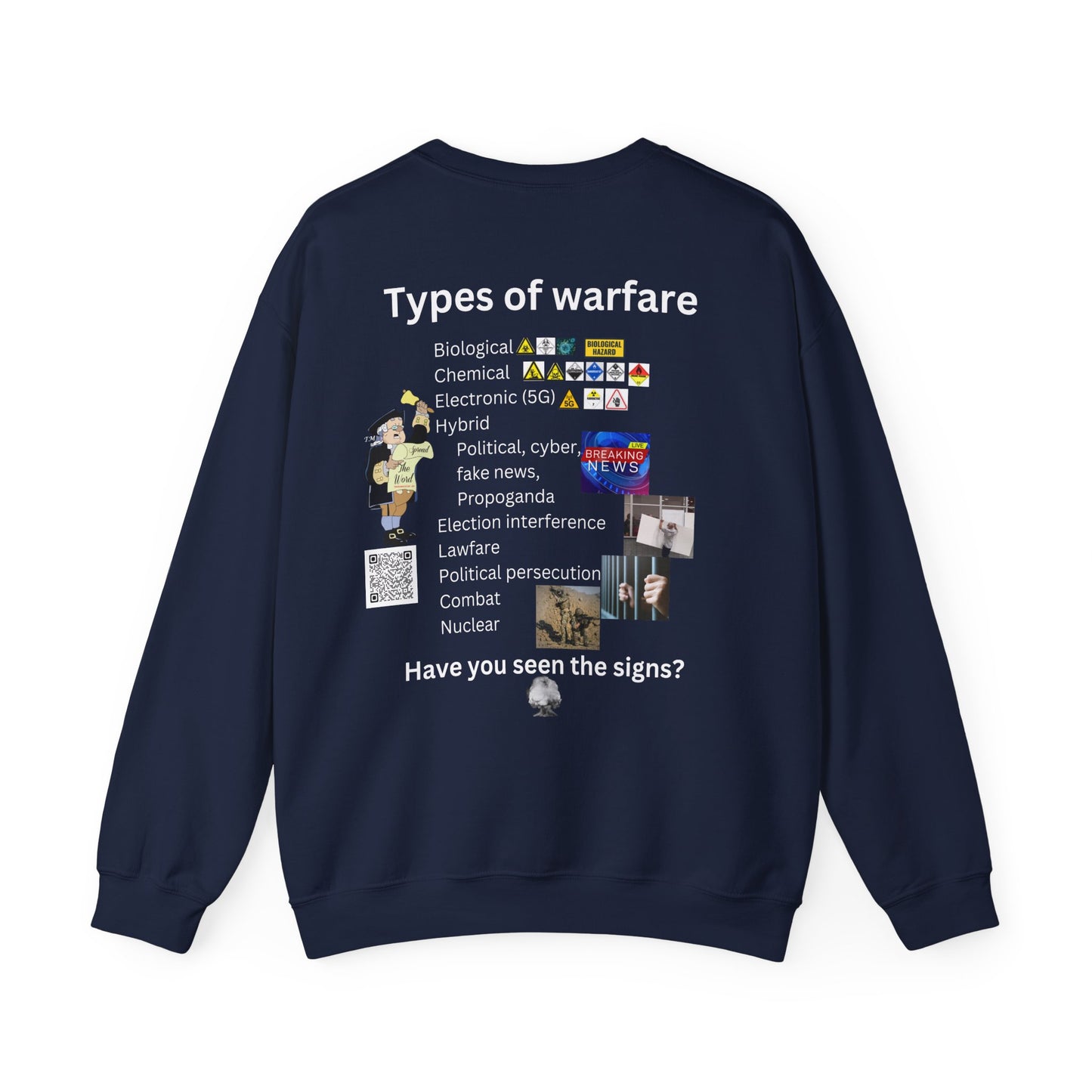 Do you see the signs? Unisex Heavy Blend™ Crewneck Sweatshirt