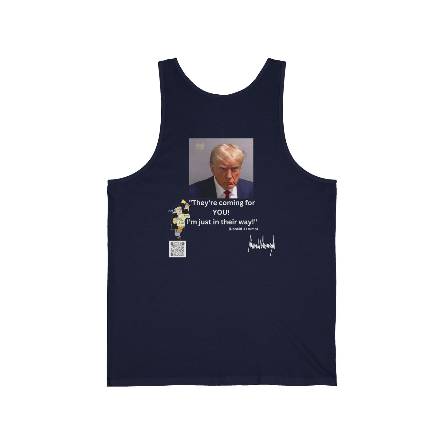 Coming For You Bella Canvas Tank - Casual Cool, Motivational Quotes, Summer Wear, Gift for Him/Her, Fitness & Party Top