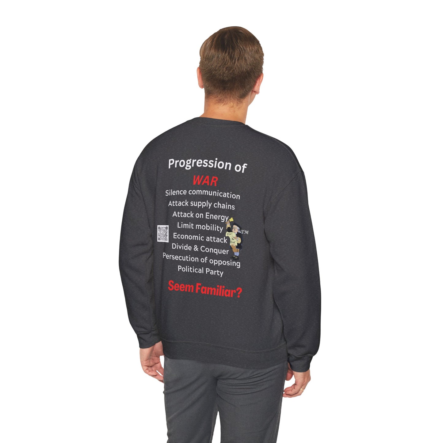 Progression of . . . Unisex Heavy Blend™ Crewneck Sweatshirt