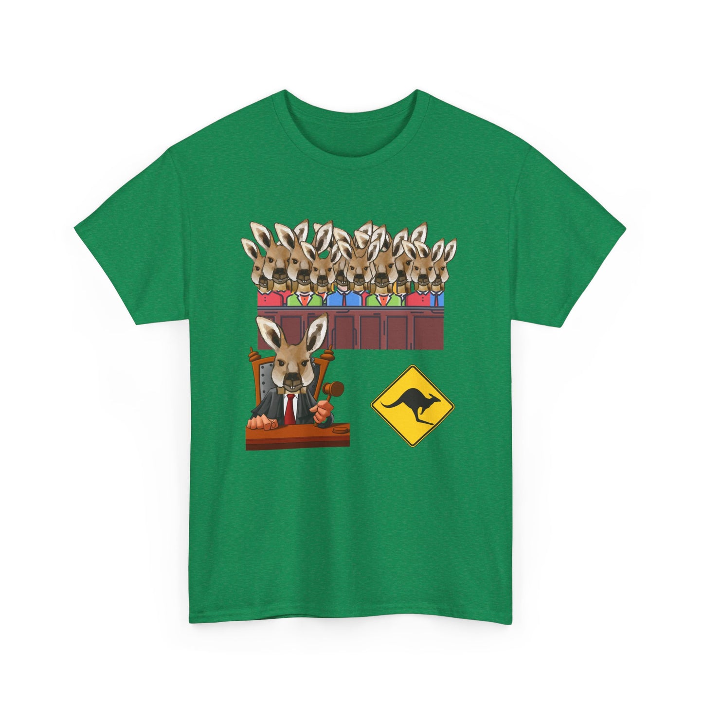 Kangaroo Court Unisex Heavy Cotton Tee