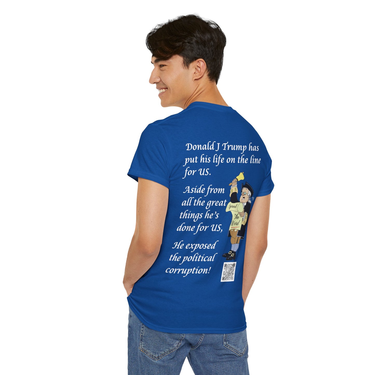 An Attack on US All Unisex Heavy Cotton Tee