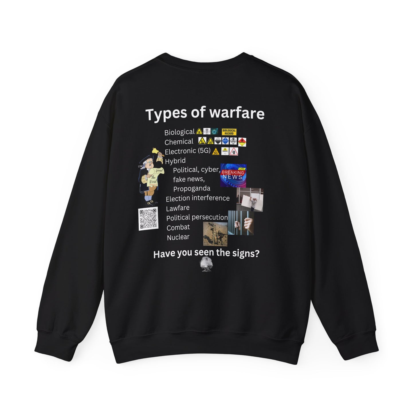 Do you see the signs? Unisex Heavy Blend™ Crewneck Sweatshirt