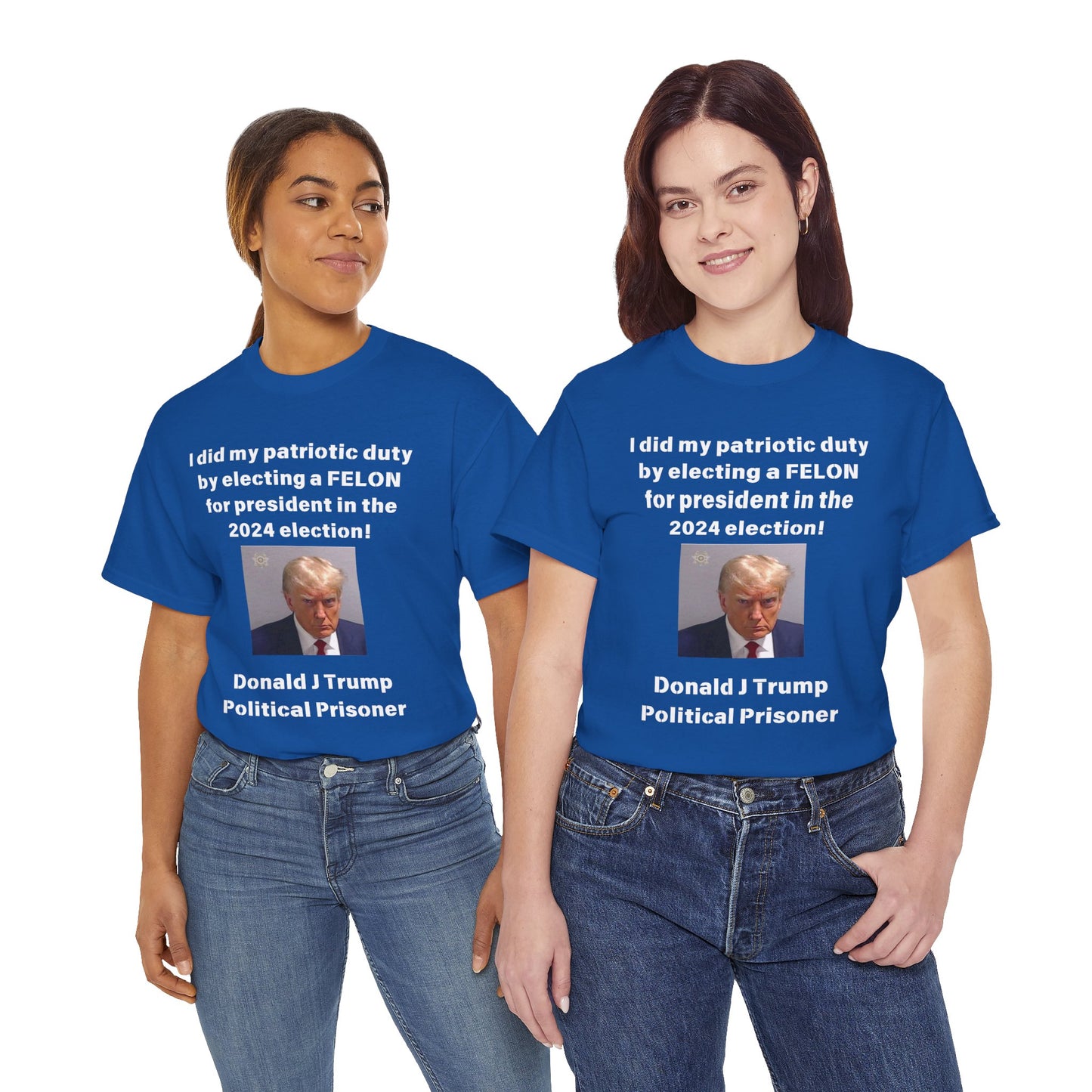 Felon for President! Unisex Heavy Cotton Tee
