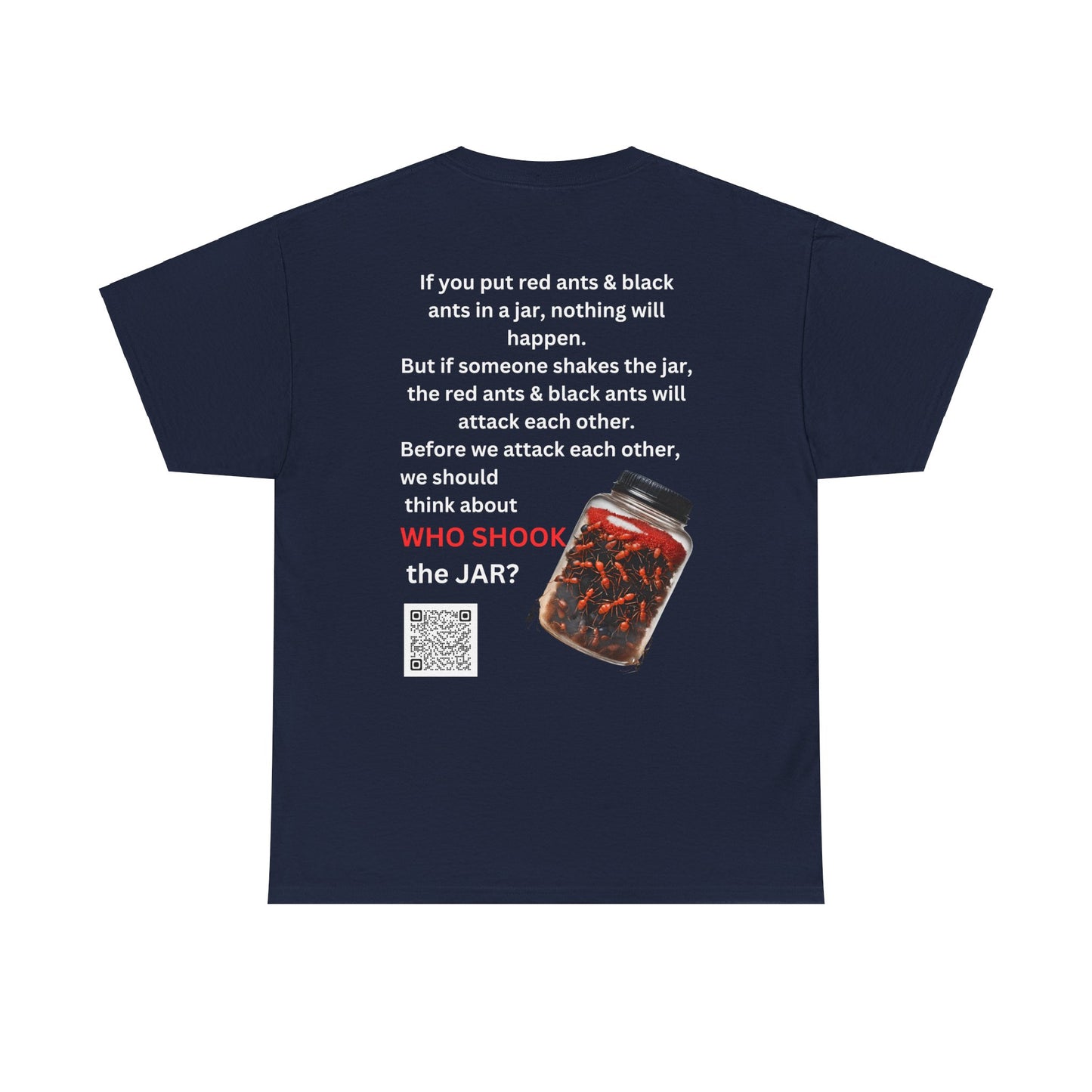 Who shook the Jar? Unisex Heavy Cotton Tee