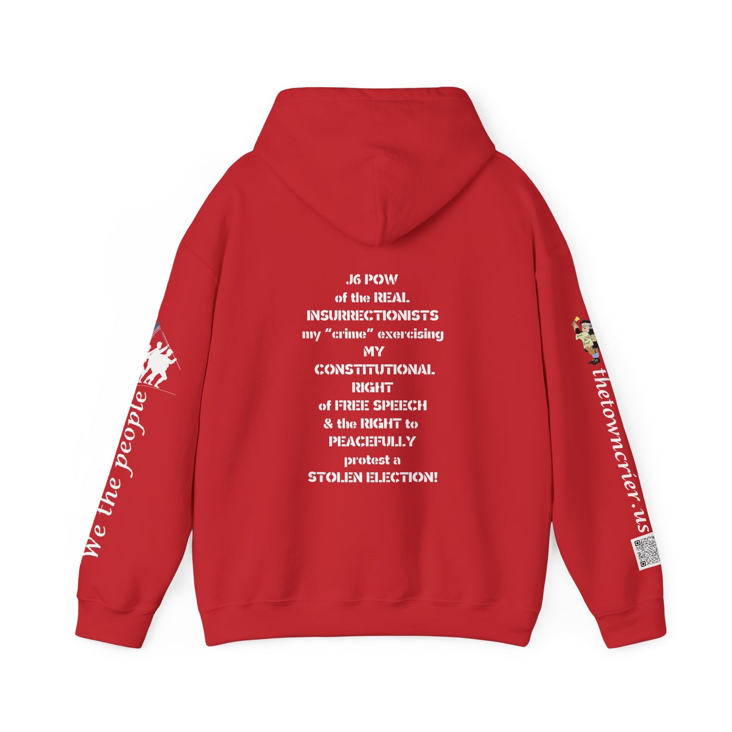 J6 POW Unisex Heavy Blend™ Hooded Sweatshirt
