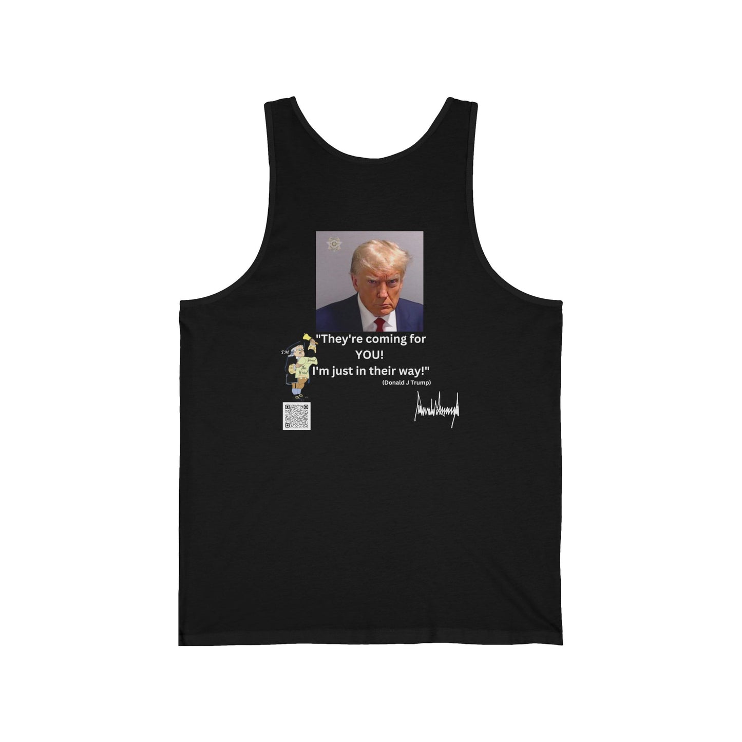 Coming For You Bella Canvas Tank - Casual Cool, Motivational Quotes, Summer Wear, Gift for Him/Her, Fitness & Party Top