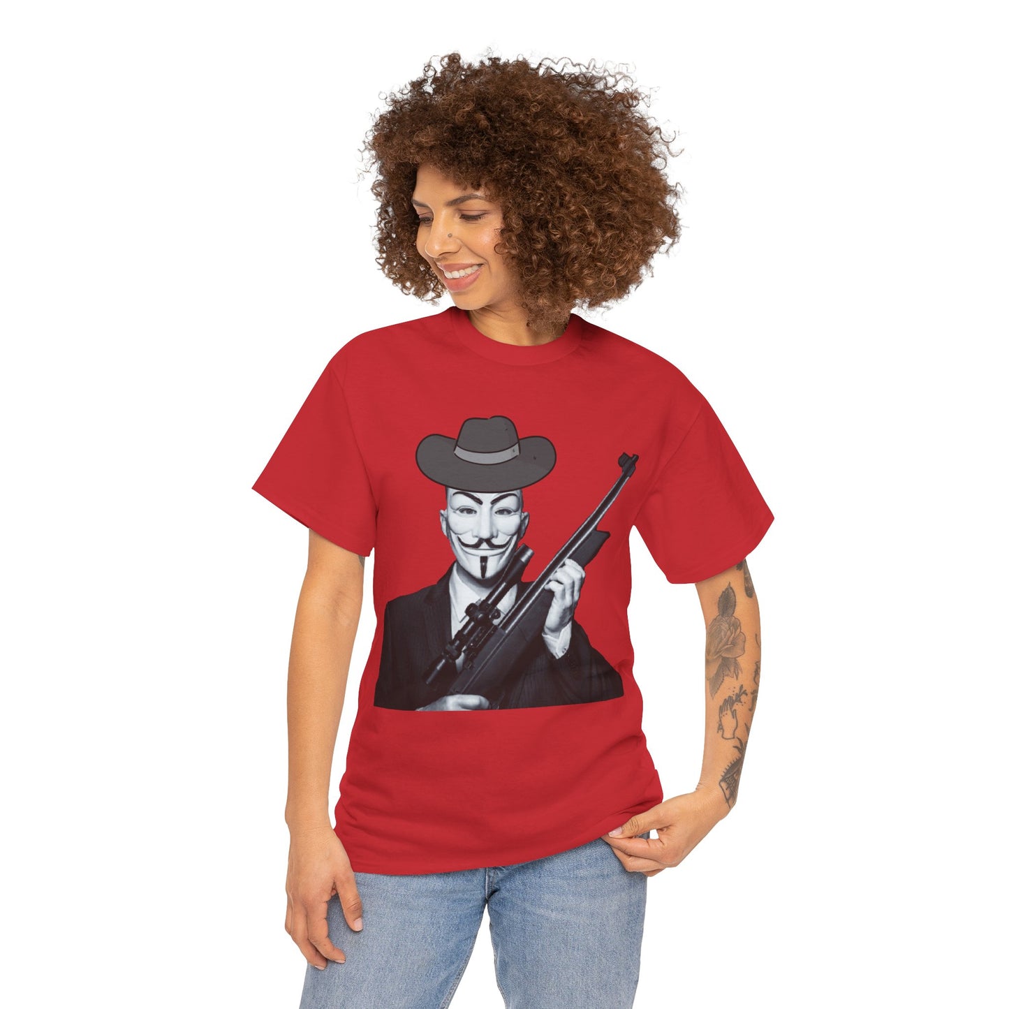 Guy Fawkes Unisex Heavy Cotton Tee
