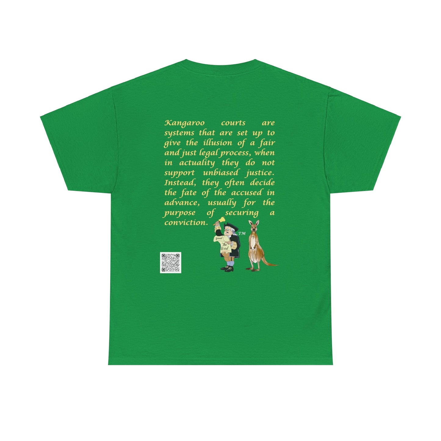Kangaroo Court Unisex Heavy Cotton Tee