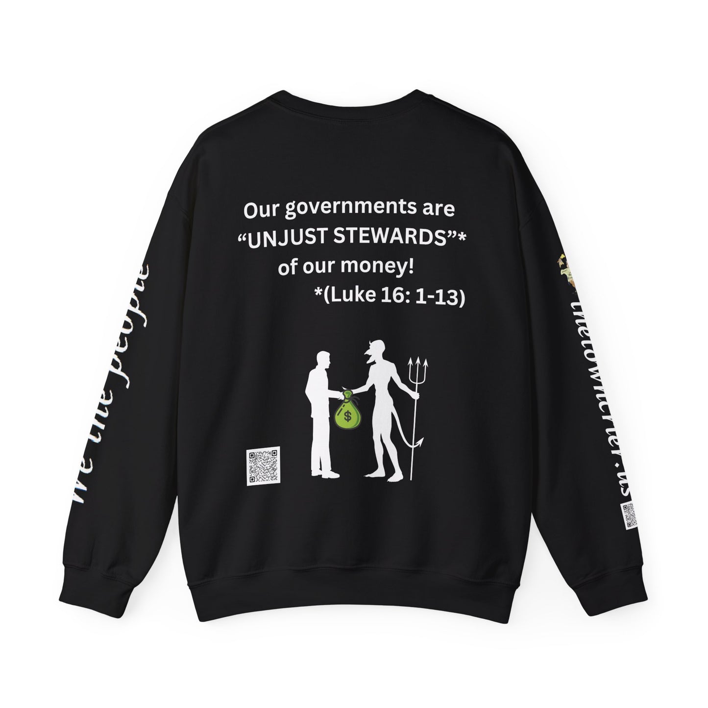 Unjust Stewards Unisex Heavy Blend™ Crewneck Sweatshirt