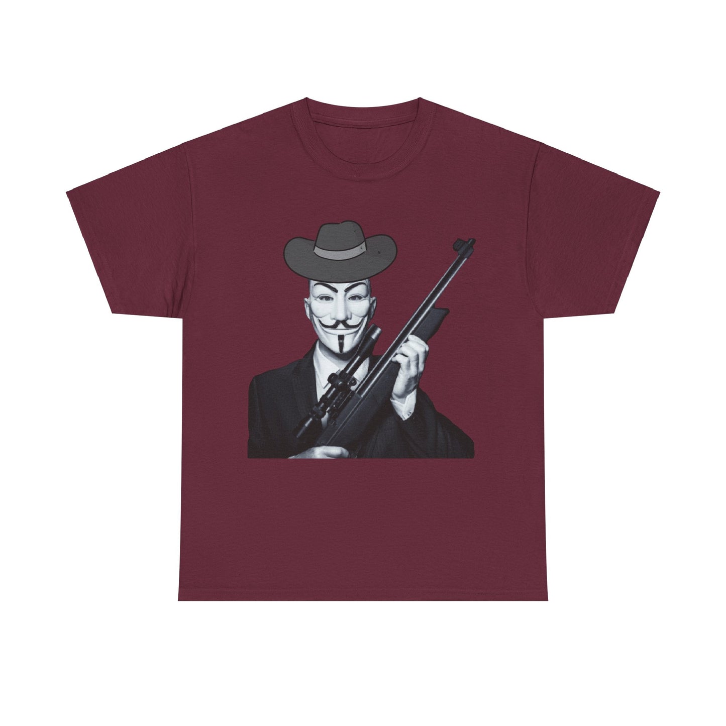 Guy Fawkes Unisex Heavy Cotton Tee