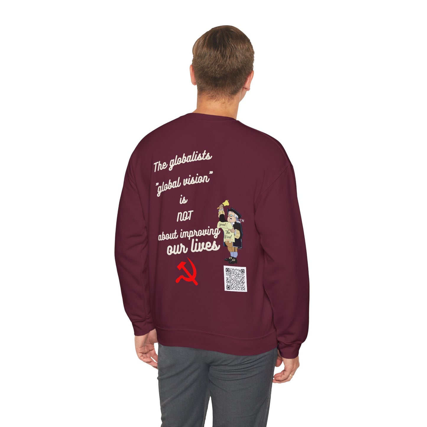 Globalists Visions Unisex Heavy Blend™ Crewneck Sweatshirt