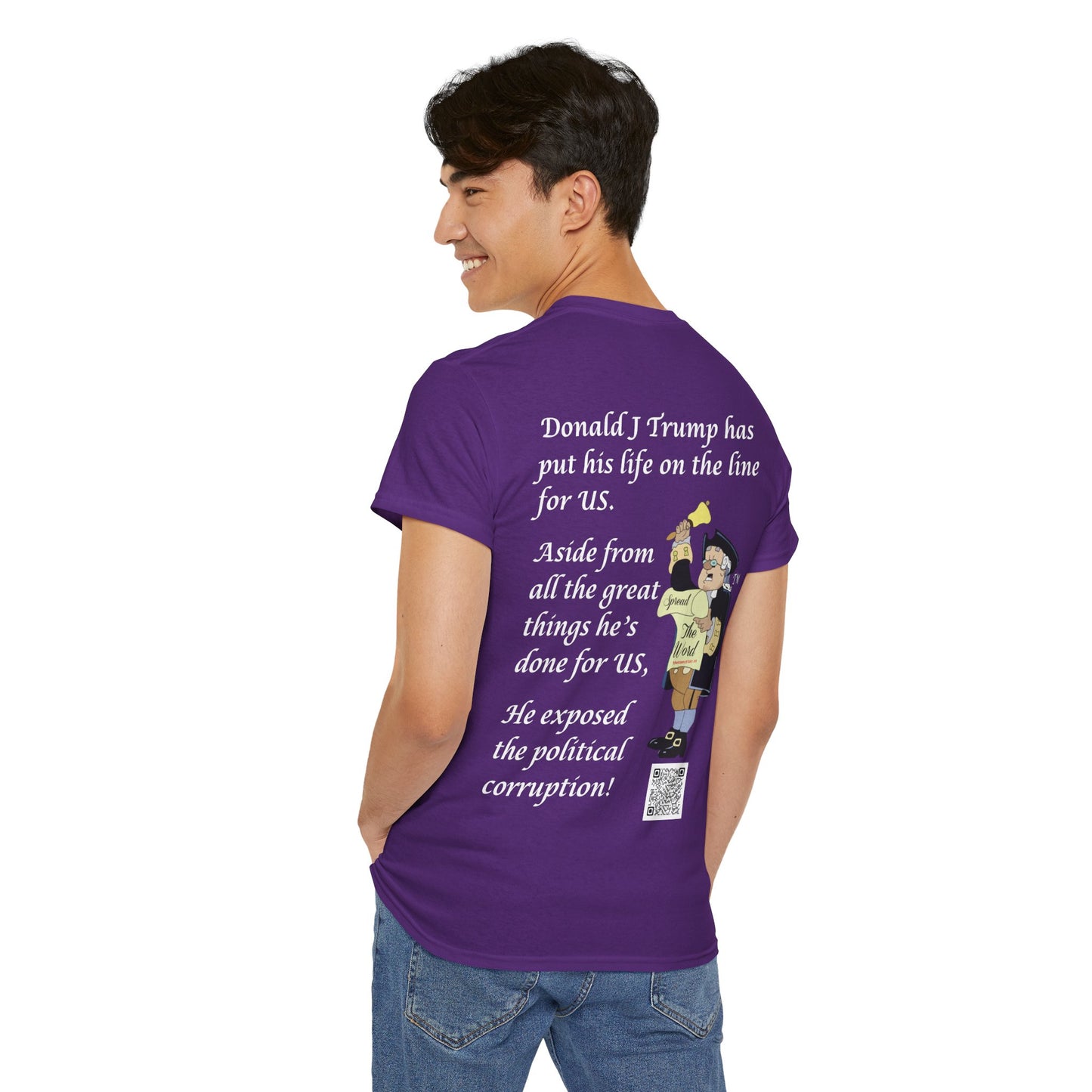 An Attack on US All Unisex Heavy Cotton Tee